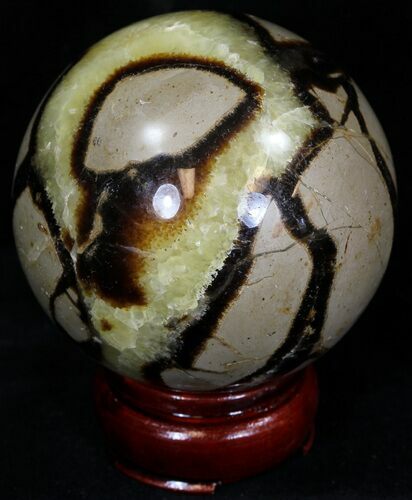 Polished Septarian Sphere #32011